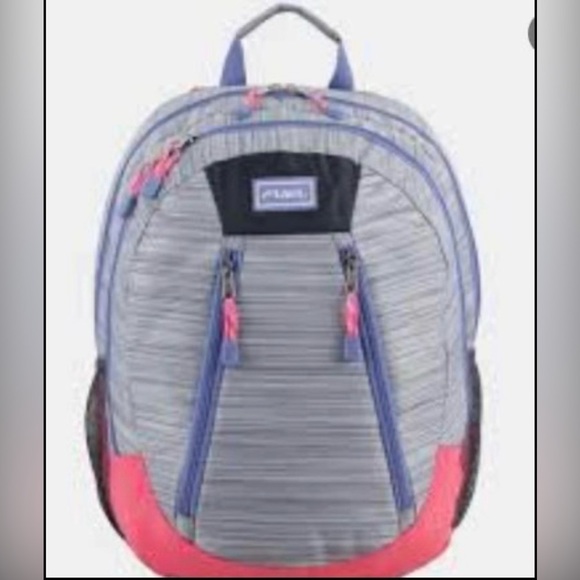 Fuel Sport Active Multi Funtional Backpack-Gray/pink/purp - Picture 1 of 5